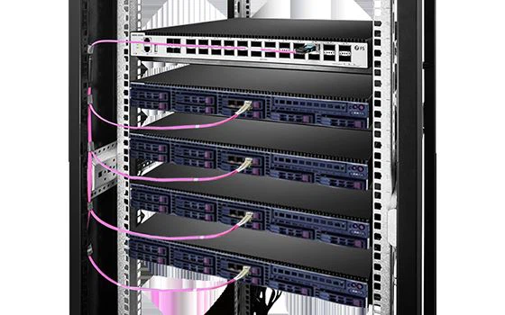 8-core MTPMPO branch fiber jumper realizes direct connection from 40G SR4 to 10G SR