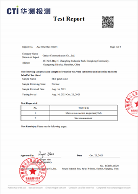 Micro Cross Section Inspection Test Micro Cross Section Inspection Test