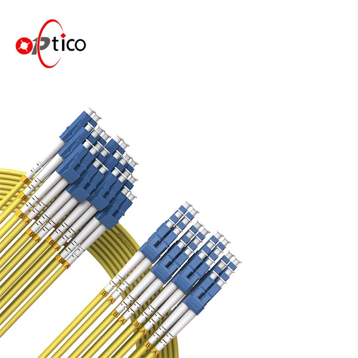 24 Cores LC To LC Bundle Fiber Patch Cord