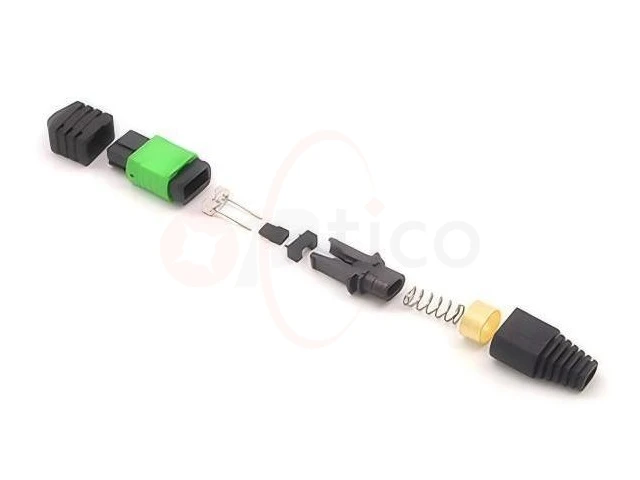 Fiber Optic Connector Kits, Ferrules and Assembled Connectors Fiber optic connector kits, MT ferrules and assembled connectors