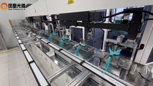 Phoenix GT Automated MTP/MPO Polishing Systems Phoenix GT automated MTP/MPO fiber optic connector polishing system