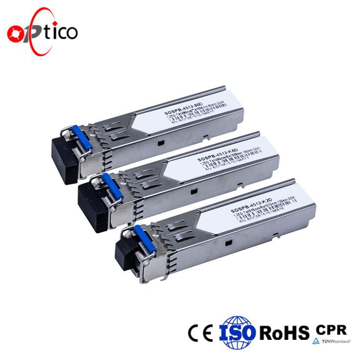 Tx1270nm/Rx1330nm 10g LC Connector Bidi SFP+ Transceiver Module