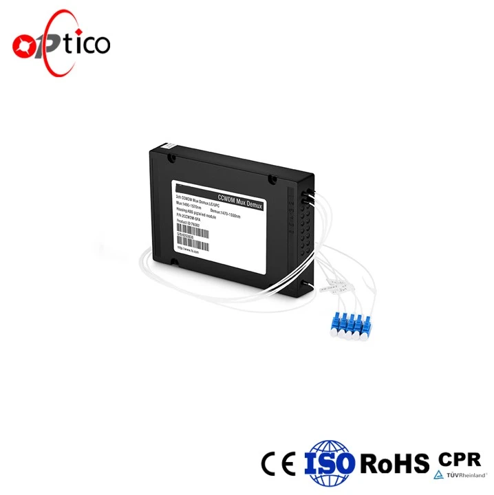 CCWDM Compact Coarse Wavelength Division Mux Demux