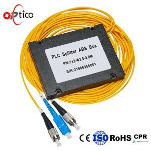 1X2 ABS Box PLC Splitter