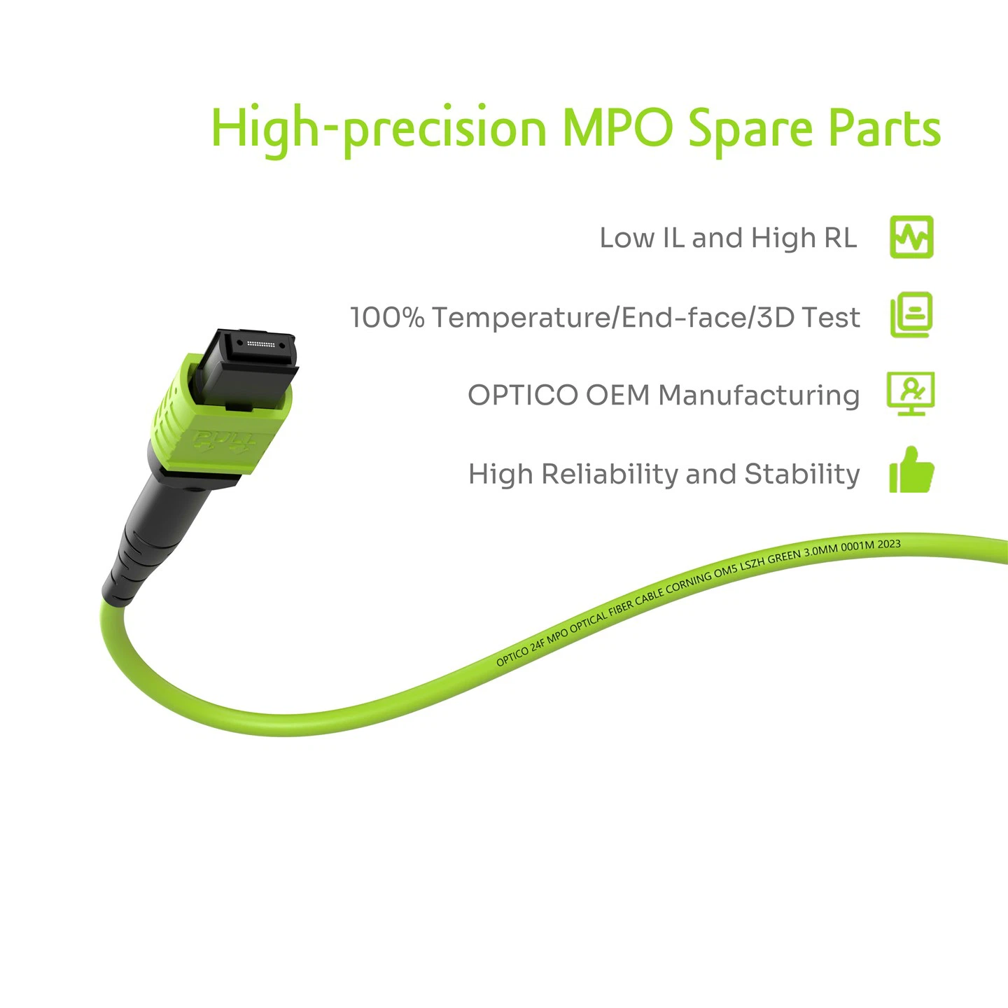 24F MTP MPO Y Type Cable OM5