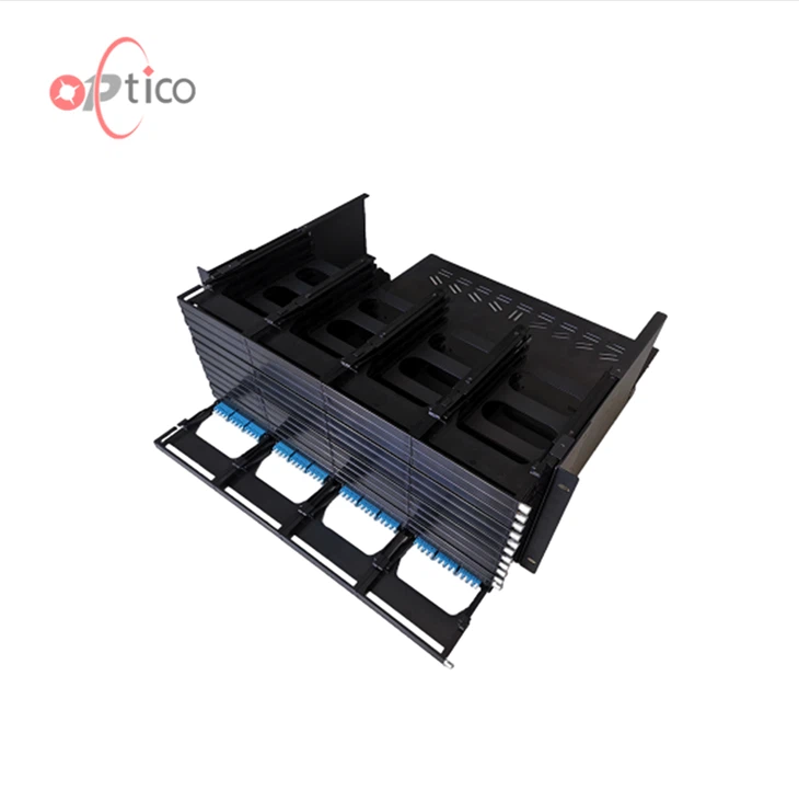 4U 576fo MPO Fiber Optic Patch Panel
