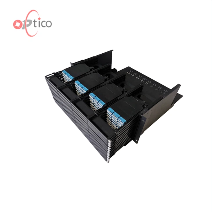 4U 576fo MPO Fiber Optic Patch Panel