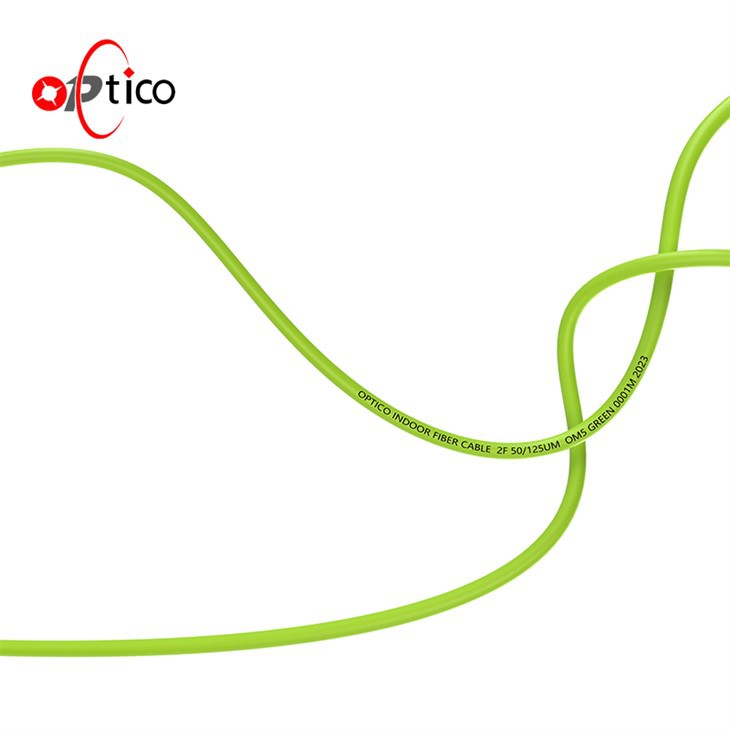 LC UPC OM5 Multimode Duplex Fiber Patch Cord 3 Meters