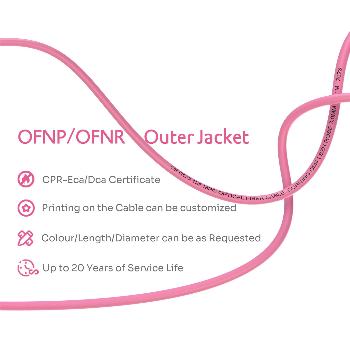MPO MTP Trunk Cable OM4 factory MPO MTP Trunk Cable OM4 factory