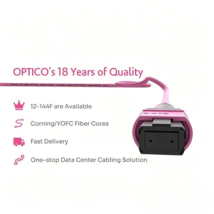 MPO MTP Trunk Cable OM4 best MPO MTP Trunk Cable OM4 best